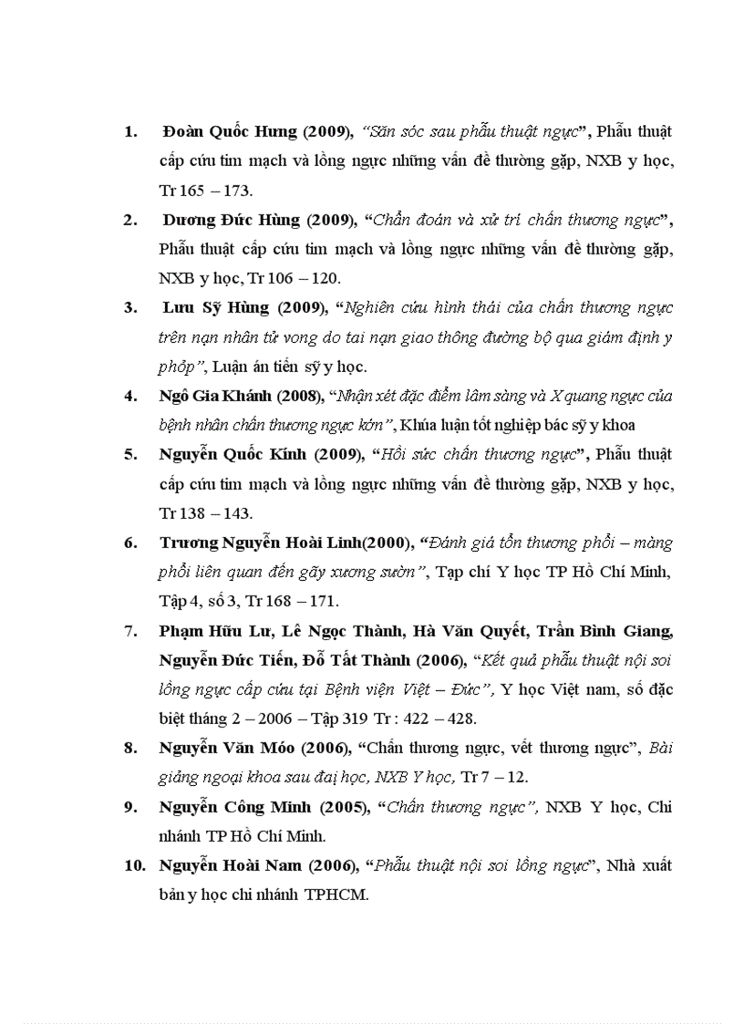 image for page Nghiên cứu đặc điểm lâm sàng cận lâm sàng và kết quả điều trị tràn máu tràn khí màng phổi hai bên trong chấn thương ngực kín 1