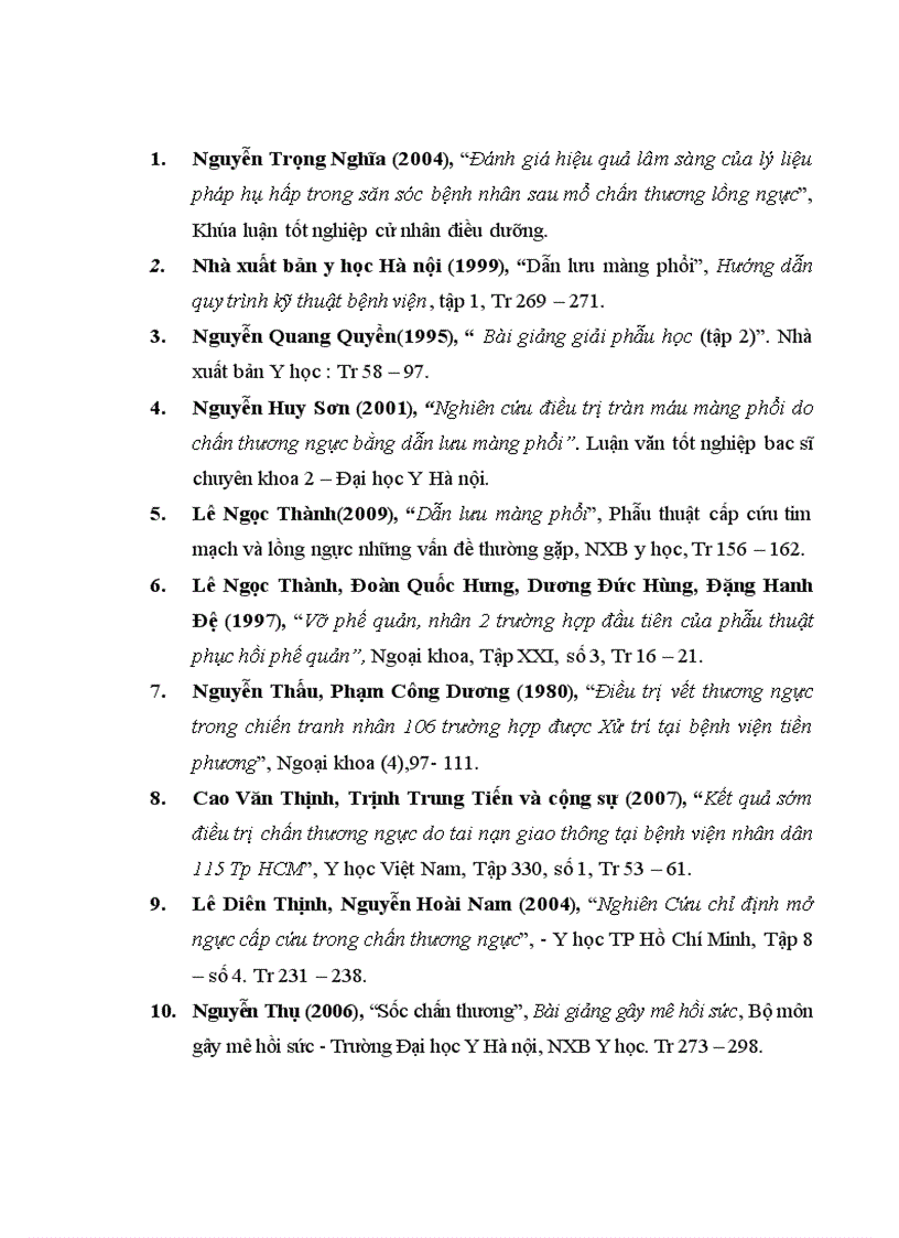 image for page Nghiên cứu đặc điểm lâm sàng cận lâm sàng và kết quả điều trị tràn máu tràn khí màng phổi hai bên trong chấn thương ngực kín 1