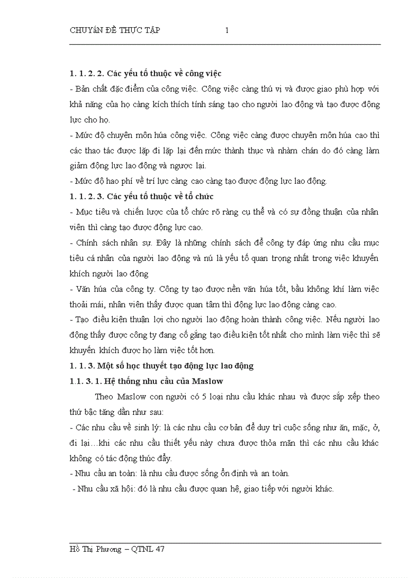 image for page Hoàn thiện công tác tạo động lực cho người lao động tại Công ty cổ phần xi măng Hoàng Mai
