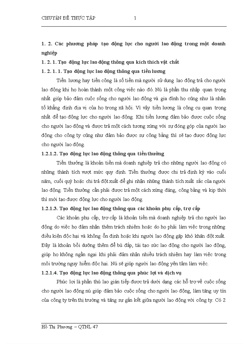 image for page Hoàn thiện công tác tạo động lực cho người lao động tại Công ty cổ phần xi măng Hoàng Mai