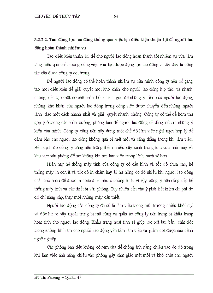 image for page Hoàn thiện công tác tạo động lực cho người lao động tại Công ty cổ phần xi măng Hoàng Mai