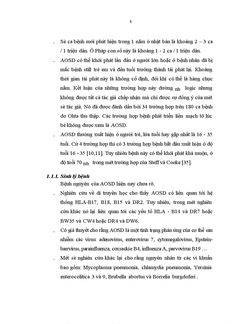 image for page Nghiên cứu đặc điểm lâm sàng cận lâm sàng của bệnh Still ở người lớn