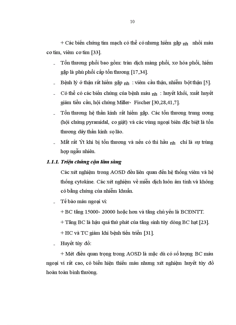 image for page Nghiên cứu đặc điểm lâm sàng cận lâm sàng của bệnh Still ở người lớn