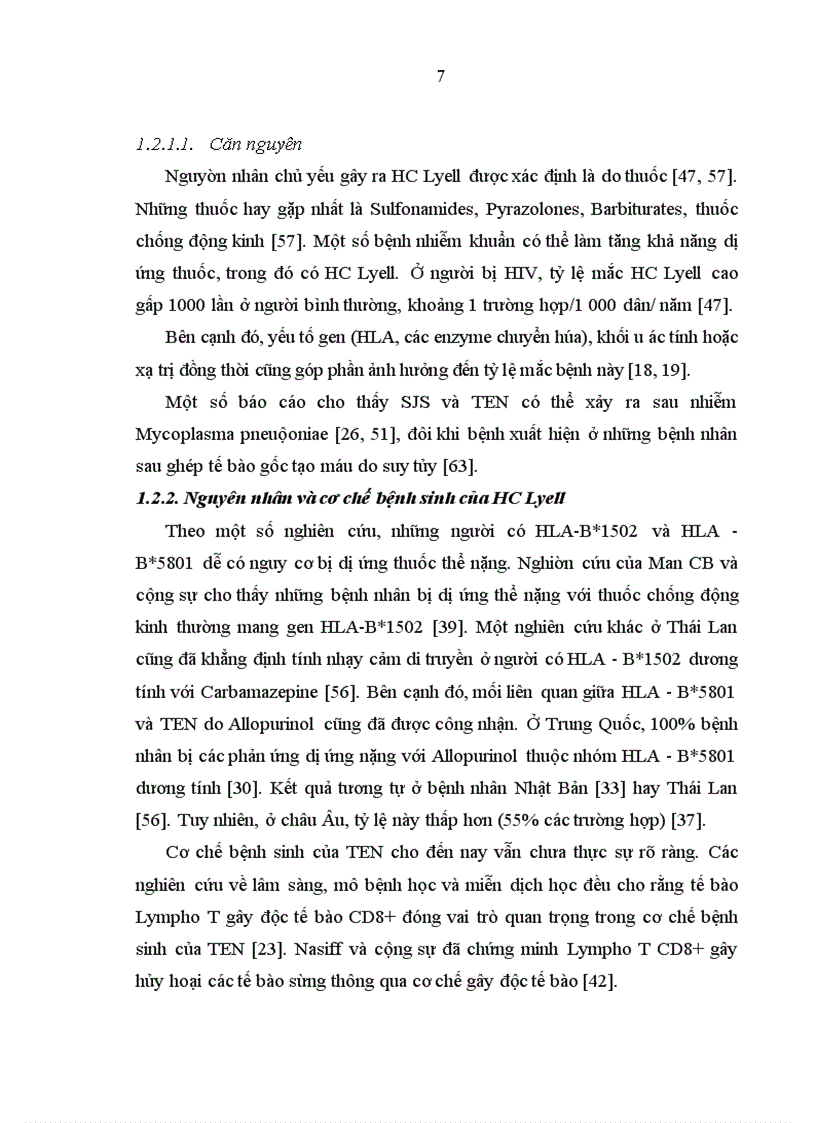 image for page Nghiên cứu đặc điểm lâm sàng cận lâm sàng và kết quả điều trị HC Lyell tại Bệnh viện Da liễu Trung ương