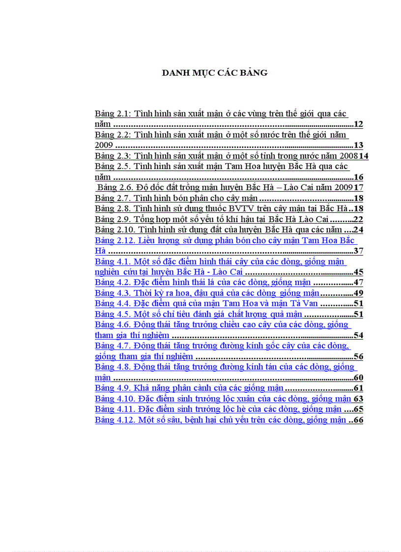 image for page Nghiên cứu đặc điểm nông sinh học của một số dòng giống mận có triển vọng tại bắc hà lào cai
