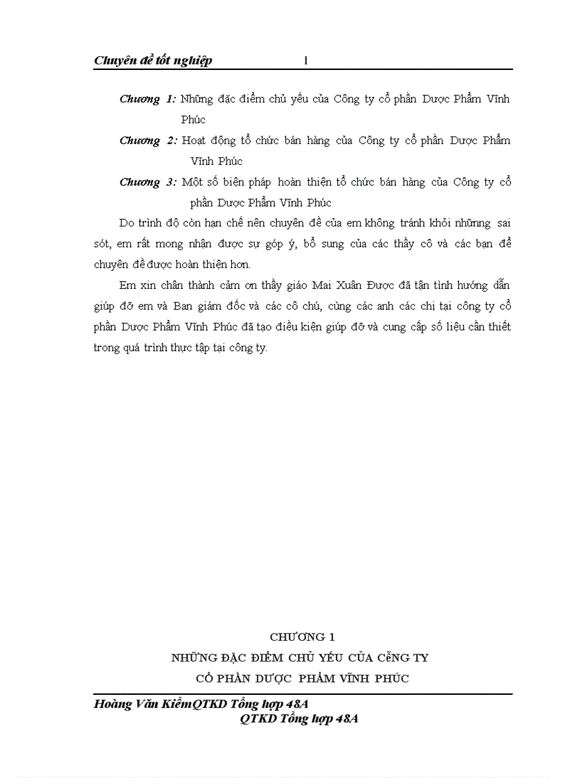 image for page Hoàn thiện tổ chức bán hàng của công ty cổ phần Dược Phẩm Vĩnh Phúc 1