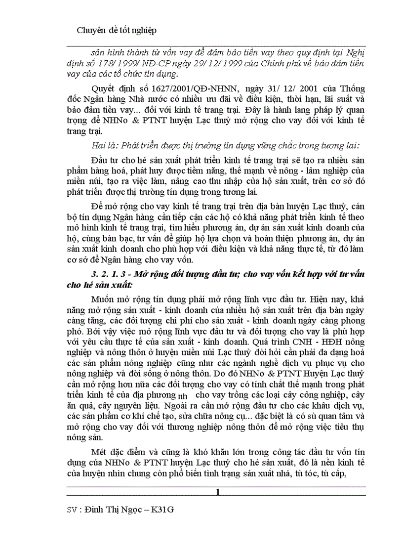 image for page Giải pháp mở rộng nâng cao chất lượng tín dụng đối với cho vay hộ sản xuất tại NHNo PTNT huyện Lạc thuỷ