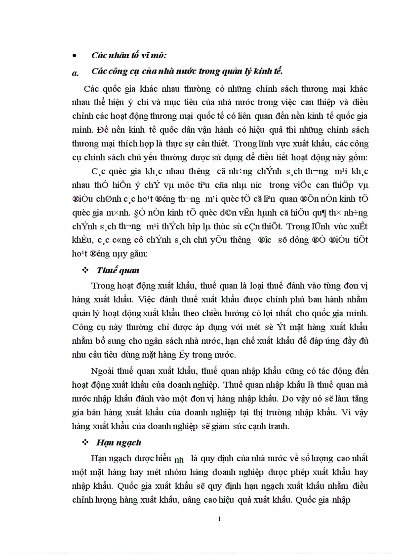 image for page Một số giải pháp chủ yếu nhằm thúc đẩy xuất khẩu hàng nông sản của công ty VILEXIM 1