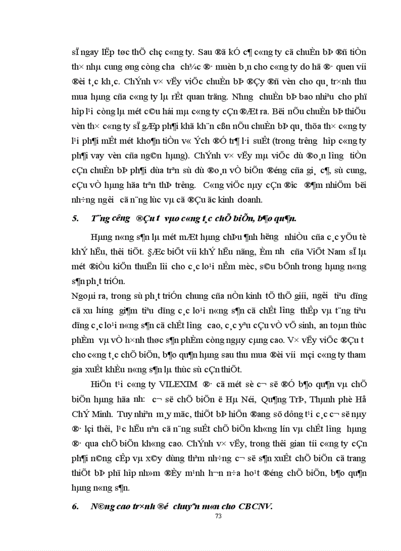 image for page Một số giải pháp chủ yếu nhằm thúc đẩy xuất khẩu hàng nông sản của công ty VILEXIM 1