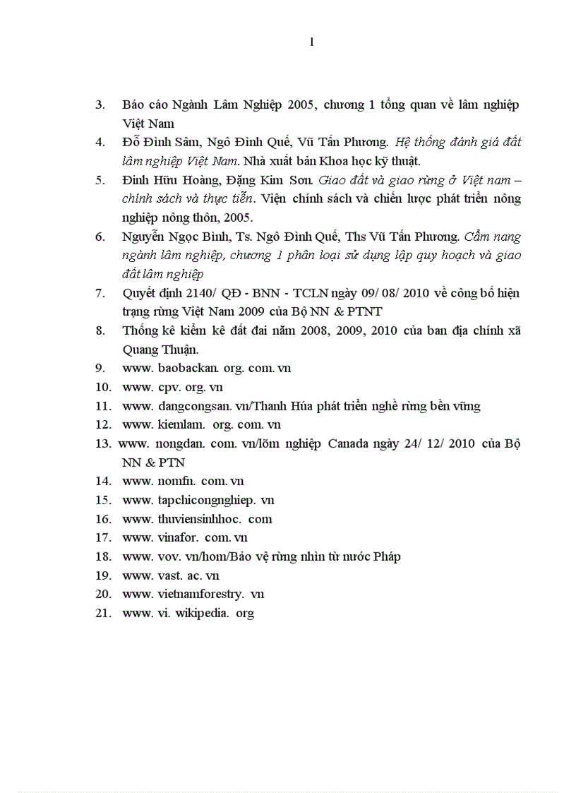 image for page Đánh giá thực trạng và đề xuất một số giải pháp sử dụng đất lâm nghiệp bền vững tại xã Quang Thuận Bạch Thông Bắc Kạn