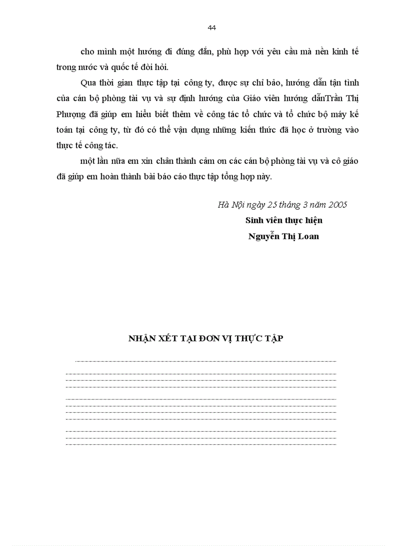 image for page Báo cáo thực tập tổng hợp tại Công ty Dệt 19 5 Hà Nội