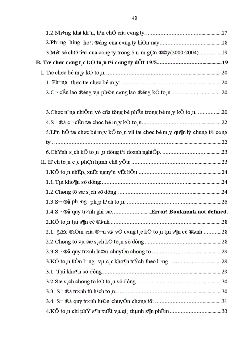image for page Báo cáo thực tập tổng hợp tại Công ty Dệt 19 5 Hà Nội