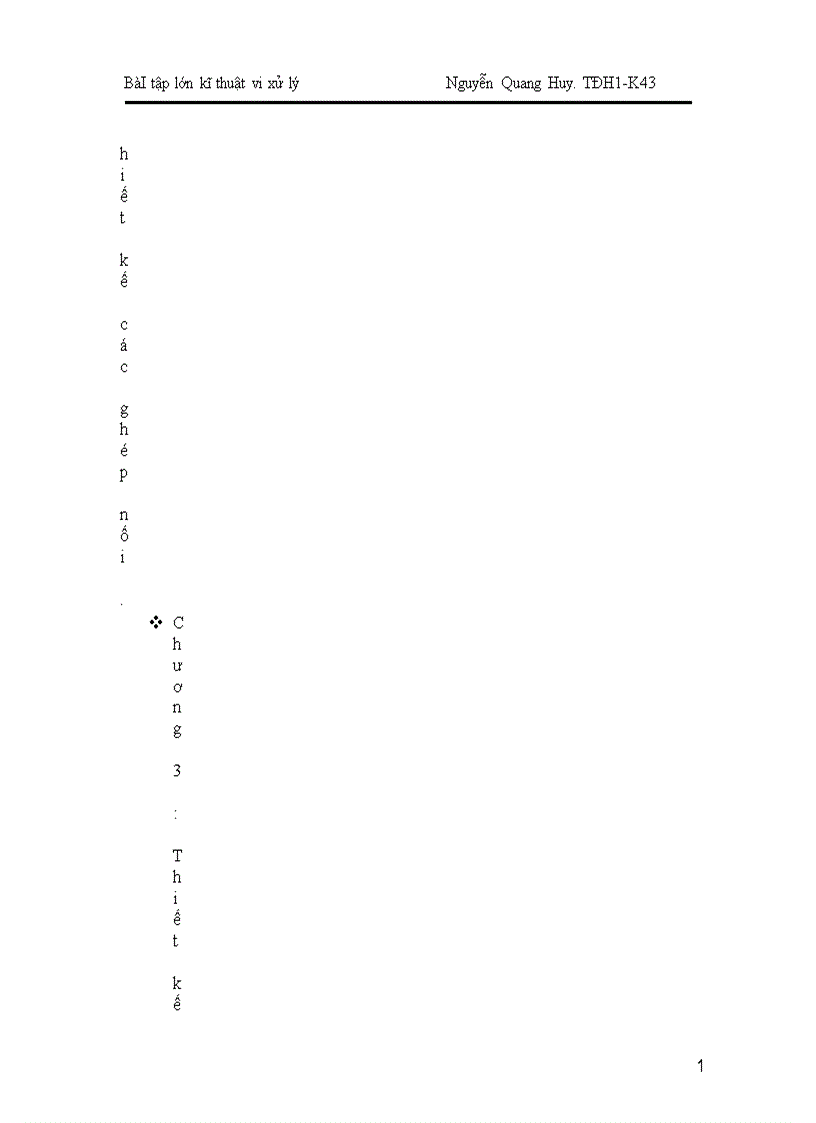 image for page Thiết kế hệ vi xử lý 8 bit 1