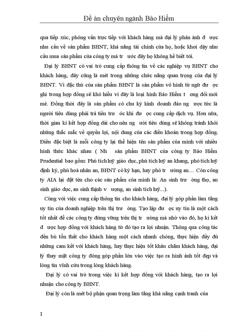 image for page Nâng cao hiệu quả hoạt động đại lý Bảo Hiểm Nhân Thọ ở Việt Nam hiện nay 1