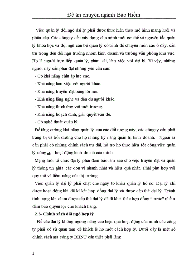image for page Nâng cao hiệu quả hoạt động đại lý Bảo Hiểm Nhân Thọ ở Việt Nam hiện nay 1