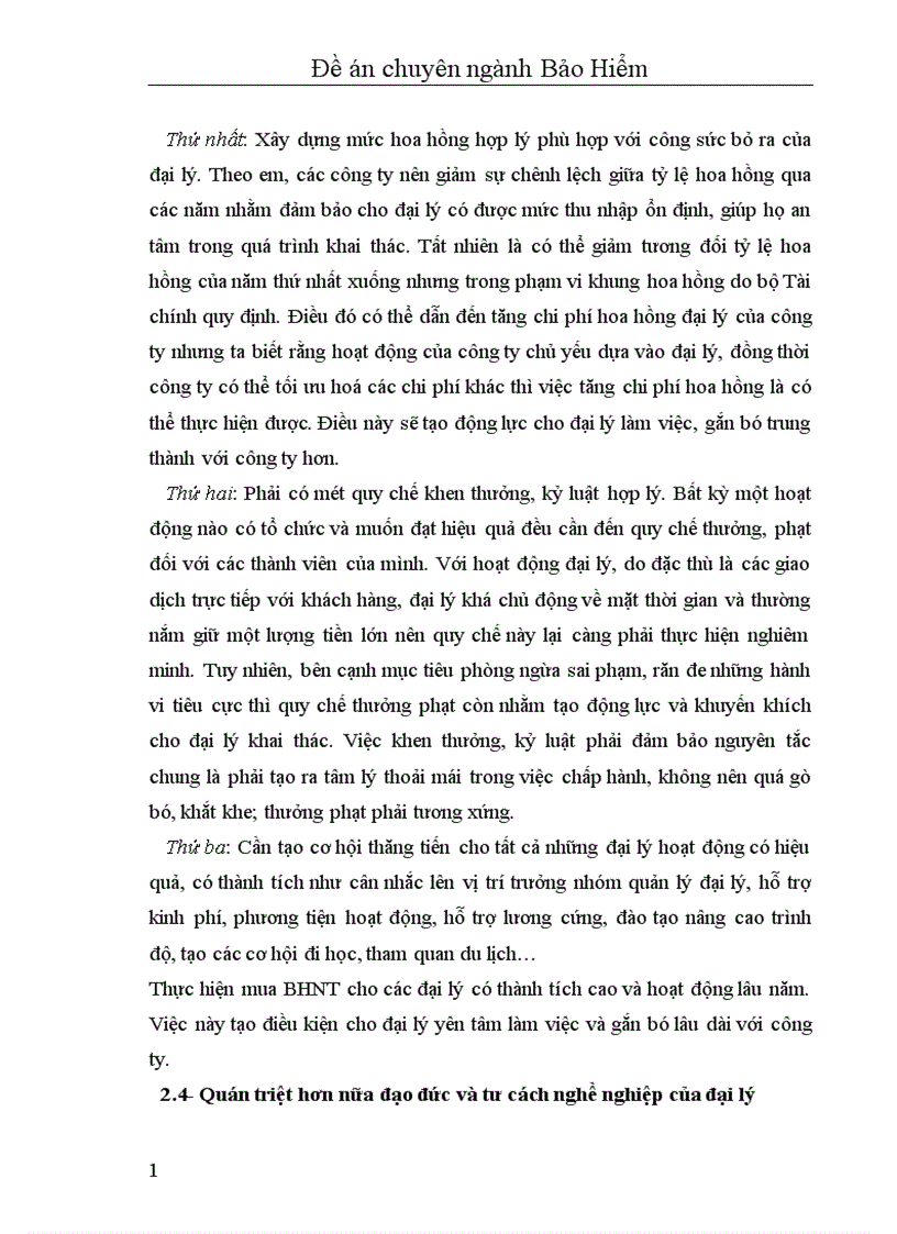 image for page Nâng cao hiệu quả hoạt động đại lý Bảo Hiểm Nhân Thọ ở Việt Nam hiện nay 1