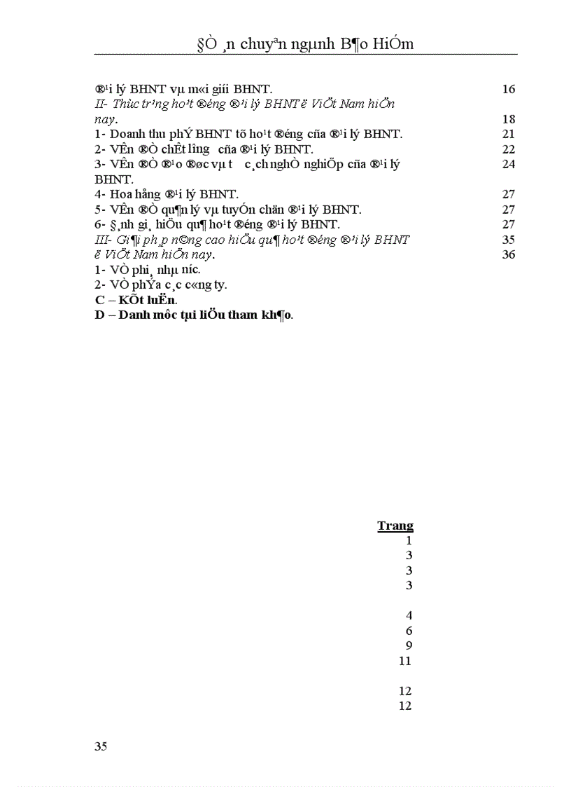 image for page Nâng cao hiệu quả hoạt động đại lý Bảo Hiểm Nhân Thọ ở Việt Nam hiện nay 1