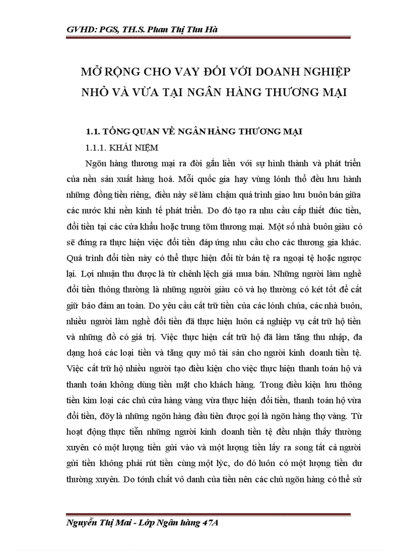 image for page Các giải pháp nhằm mở rộng cho vay đối với doanh nghiệp nhỏ và vừa tại Sở giao dịch Ngân hàng thương mại cổ phần Ngoại thương Việt Nam 1