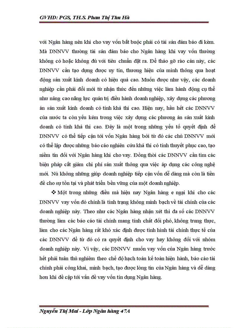 image for page Các giải pháp nhằm mở rộng cho vay đối với doanh nghiệp nhỏ và vừa tại Sở giao dịch Ngân hàng thương mại cổ phần Ngoại thương Việt Nam 1