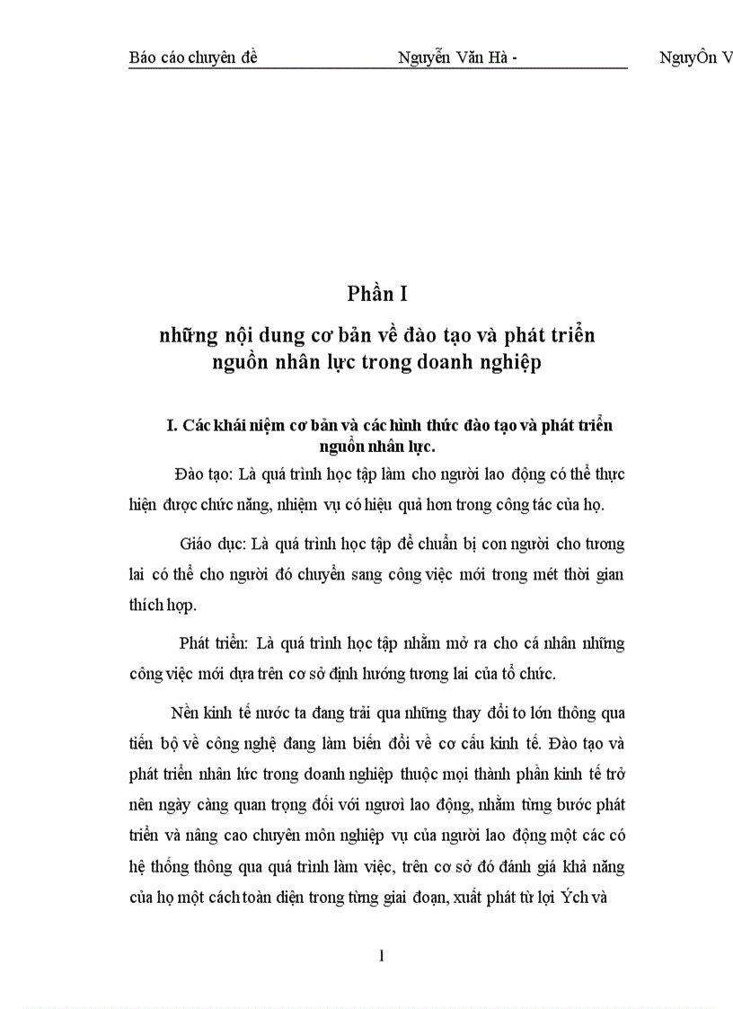 image for page Phương hướng nâng cao kết quả công tác đào tạo và phát triển nguồn nhân lực của Công ty sông đà I 1
