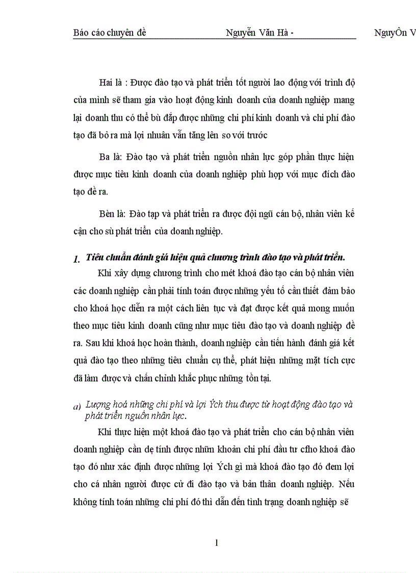 image for page Phương hướng nâng cao kết quả công tác đào tạo và phát triển nguồn nhân lực của Công ty sông đà I 1