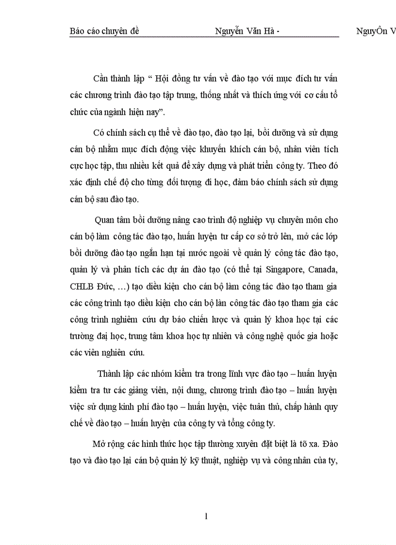 image for page Phương hướng nâng cao kết quả công tác đào tạo và phát triển nguồn nhân lực của Công ty sông đà I 1