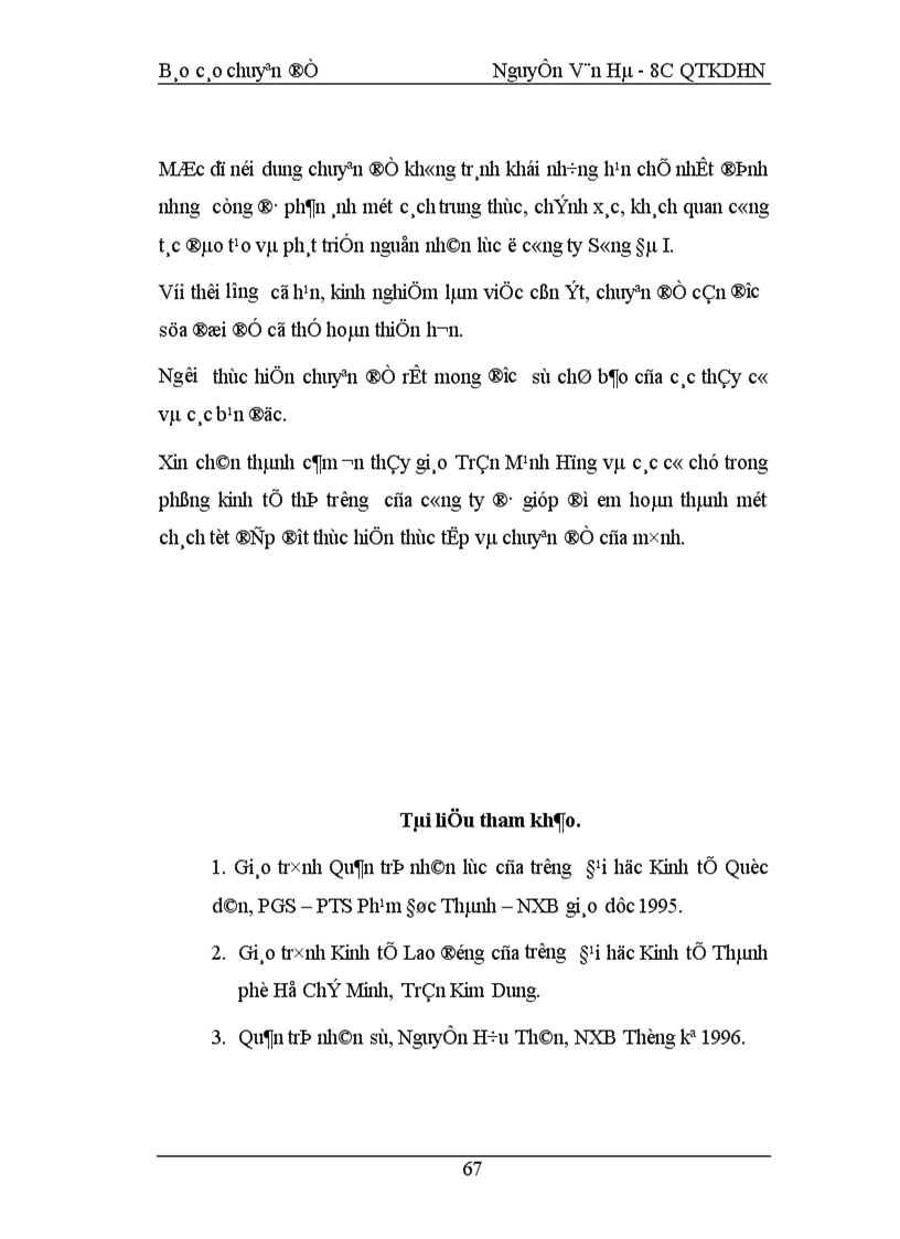 image for page Phương hướng nâng cao kết quả công tác đào tạo và phát triển nguồn nhân lực của Công ty sông đà I 1