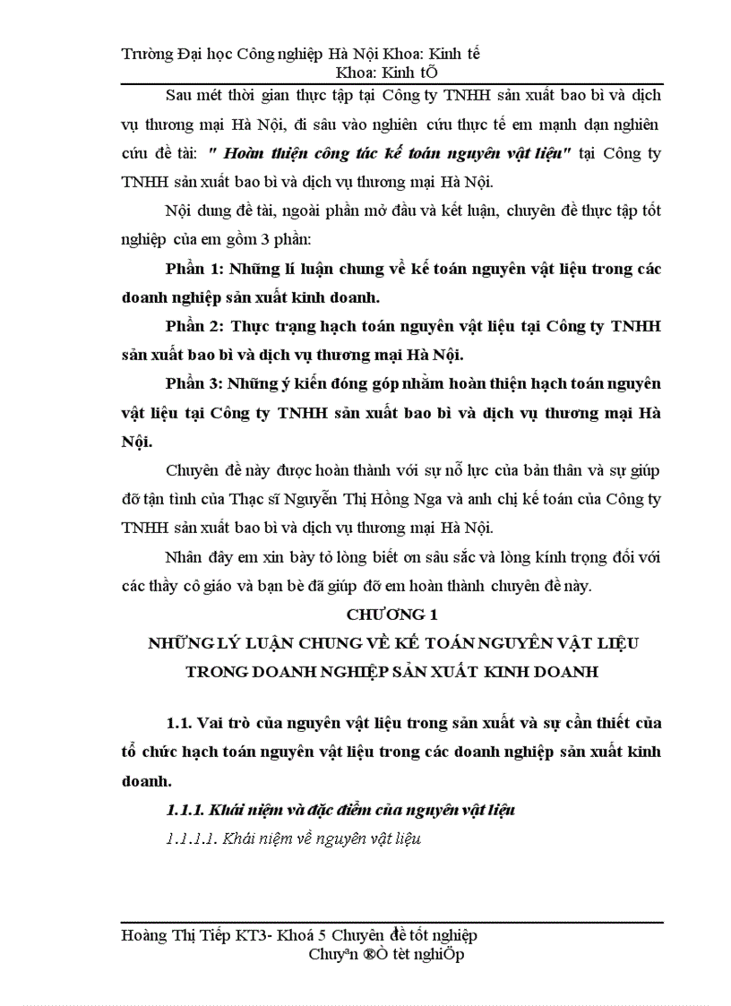 image for page Hoàn thiện công tác kế toán nguyên vật liệu 1