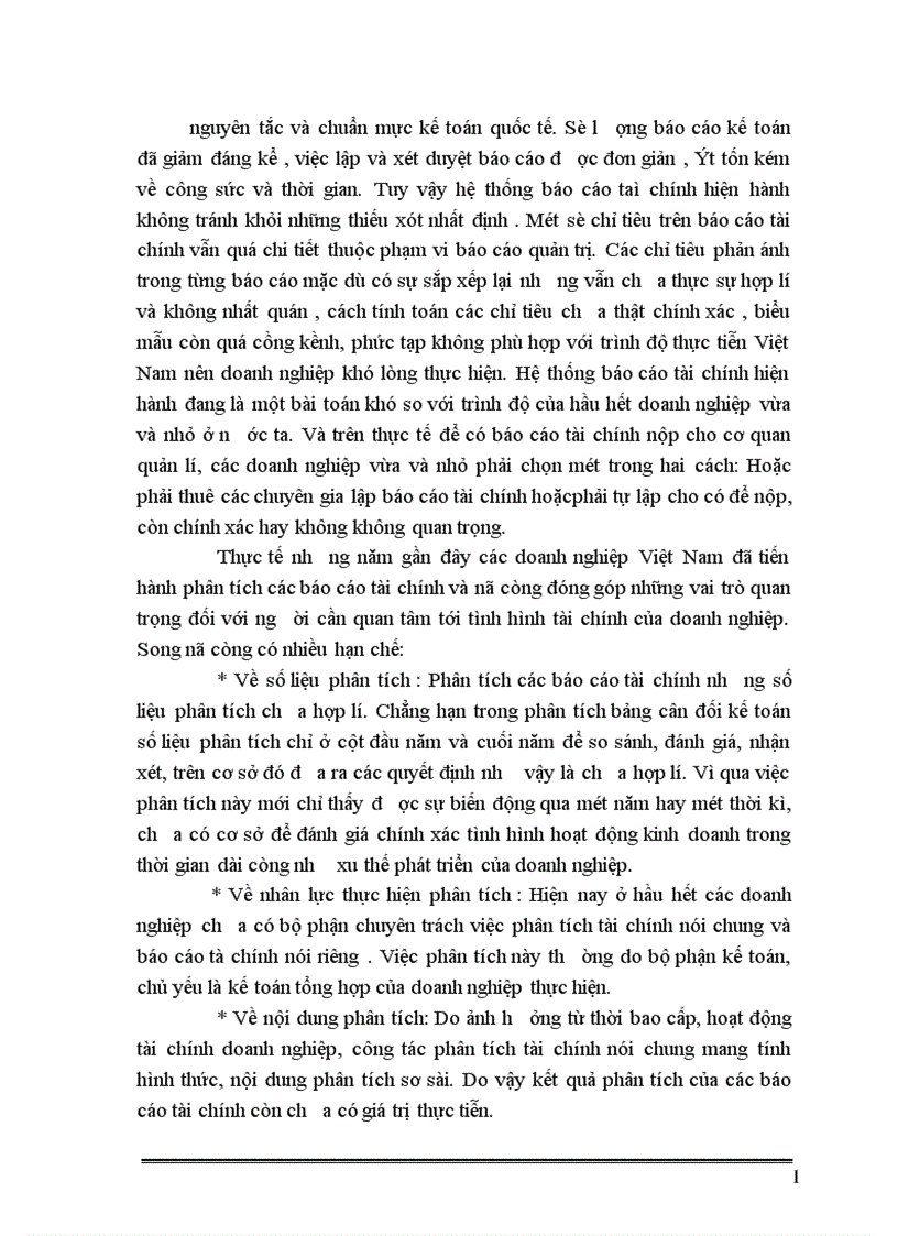 image for page Hoàn thiện việc lập và phân tích hệ thống các BCTC trong các doanh nghiệp Việt nam