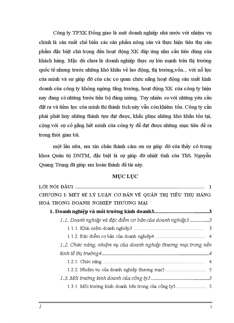 image for page Một số giải pháp nhằm nâng cao chất lượng quản trị tiêu thụ hàng thực phẩm công nghệ tại công ty thực phẩm xuất khẩu Đồng Giao