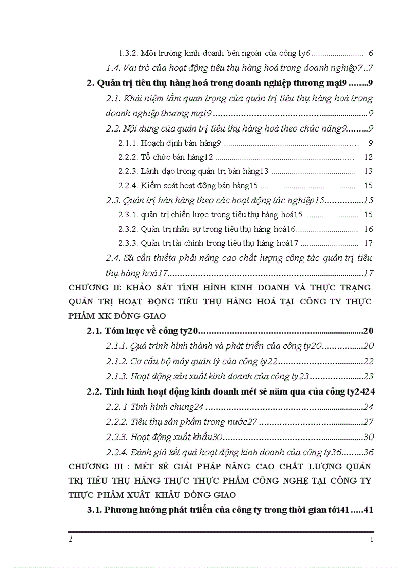 image for page Một số giải pháp nhằm nâng cao chất lượng quản trị tiêu thụ hàng thực phẩm công nghệ tại công ty thực phẩm xuất khẩu Đồng Giao
