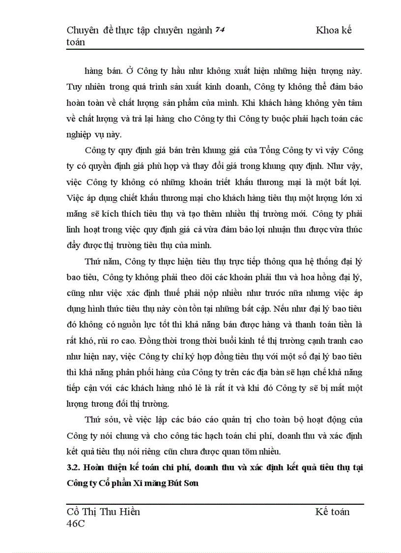 image for page Hoàn thiện kế toán chi phí doanh thu và xác định kết quả tiêu thụ tại công ty Cổ phần xi măng Bút sơn 1