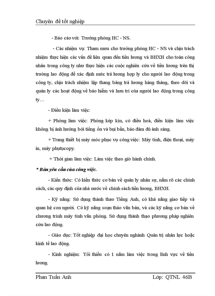 image for page Một số giải pháp nhằm hoàn thiện các hình thức trả lương cho người lao động tại công ty cổ phần Khách Sạn Du Lịch Sông Nhuệ