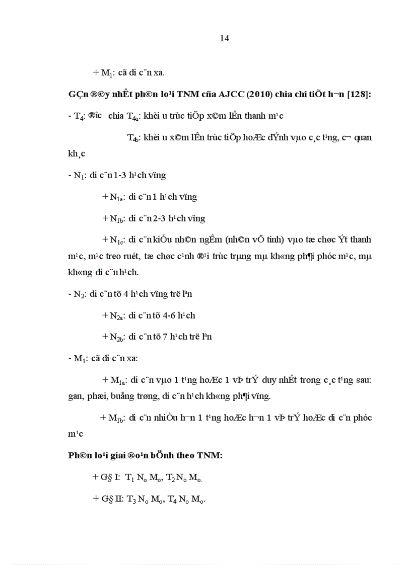 image for page Nghiên cứu mức xâm lấn di căn hạch của ung thư biểu mô tuyến trực tràng qua lâm sàng chụp CT và chụp công hưởng từ 1