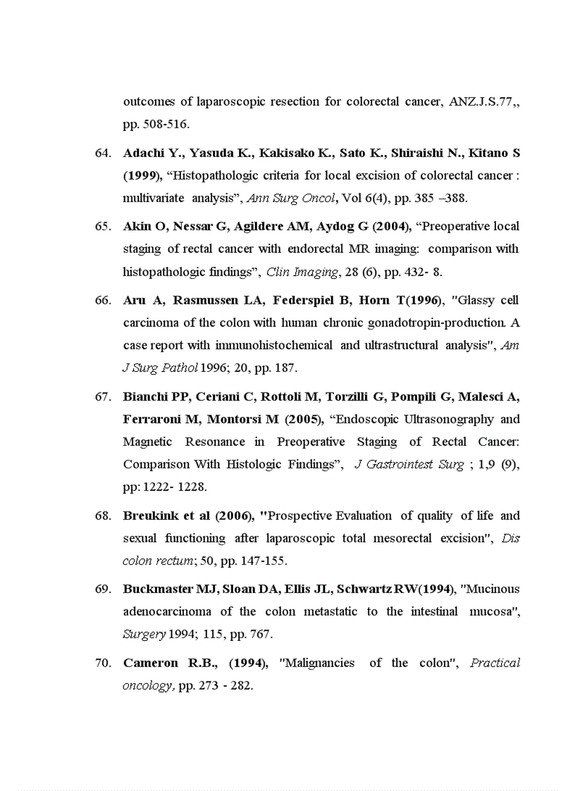 image for page Nghiên cứu mức xâm lấn di căn hạch của ung thư biểu mô tuyến trực tràng qua lâm sàng chụp CT và chụp công hưởng từ 1