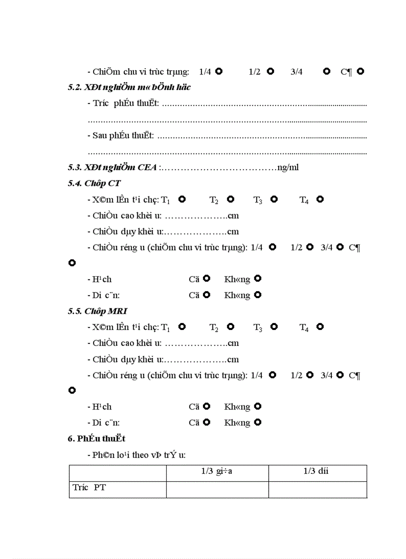 image for page Nghiên cứu mức xâm lấn di căn hạch của ung thư biểu mô tuyến trực tràng qua lâm sàng chụp CT và chụp công hưởng từ 1