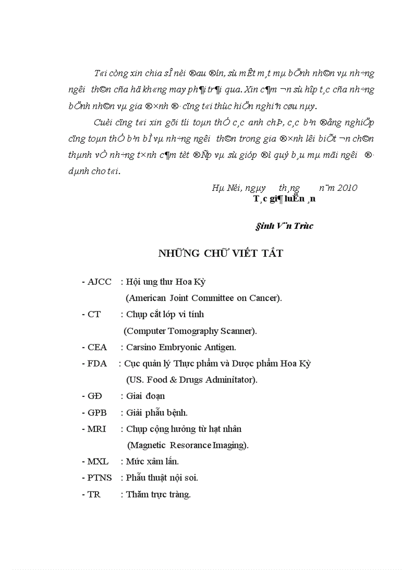 image for page Nghiên cứu mức xâm lấn di căn hạch của ung thư biểu mô tuyến trực tràng qua lâm sàng chụp CT và chụp công hưởng từ 1