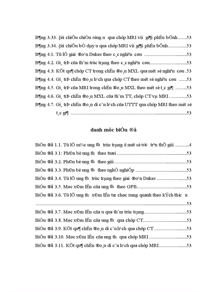 image for page Nghiên cứu mức xâm lấn di căn hạch của ung thư biểu mô tuyến trực tràng qua lâm sàng chụp CT và chụp công hưởng từ 1