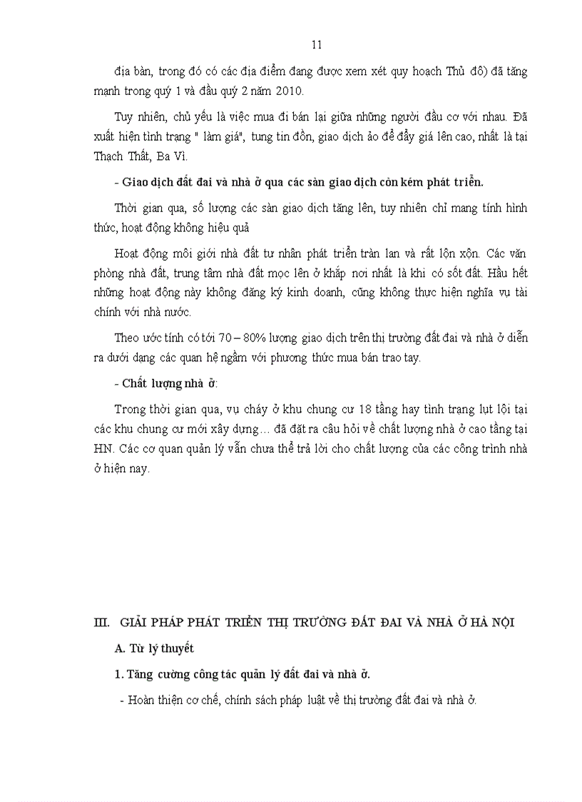 image for page Thị trường đất đai và nhà ở trên địa bàn hà nội thực trạng và giải pháp
