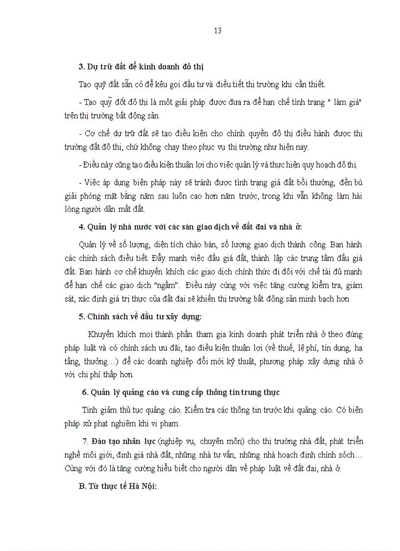 image for page Thị trường đất đai và nhà ở trên địa bàn hà nội thực trạng và giải pháp