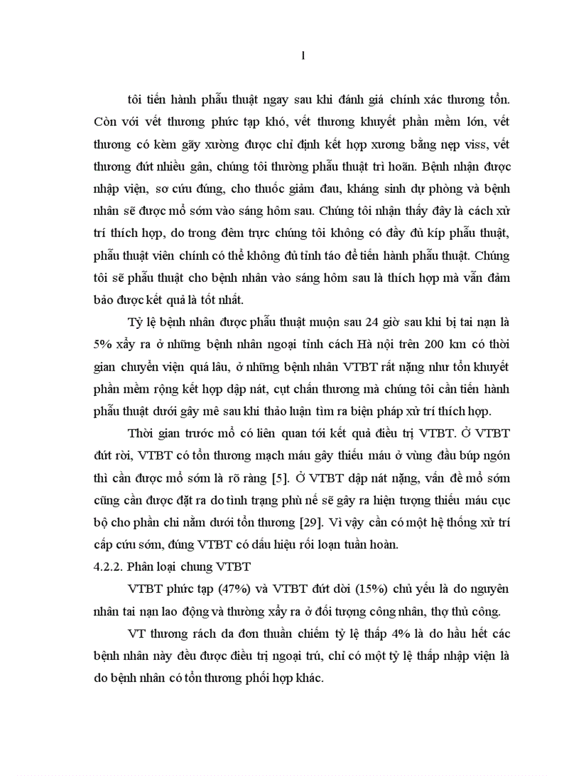 image for page Nghiên cứu đặc điểm tổn thương và đánh giá kết quả điều trị vết thương bàn tay tại Bệnh viện Xanh Pôn 1