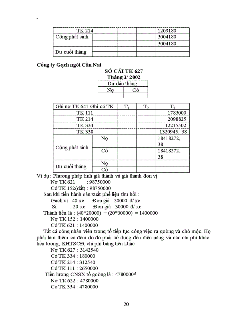 image for page Tổ chức công tác tập hợp chi phí sản xuất và tính giá thành