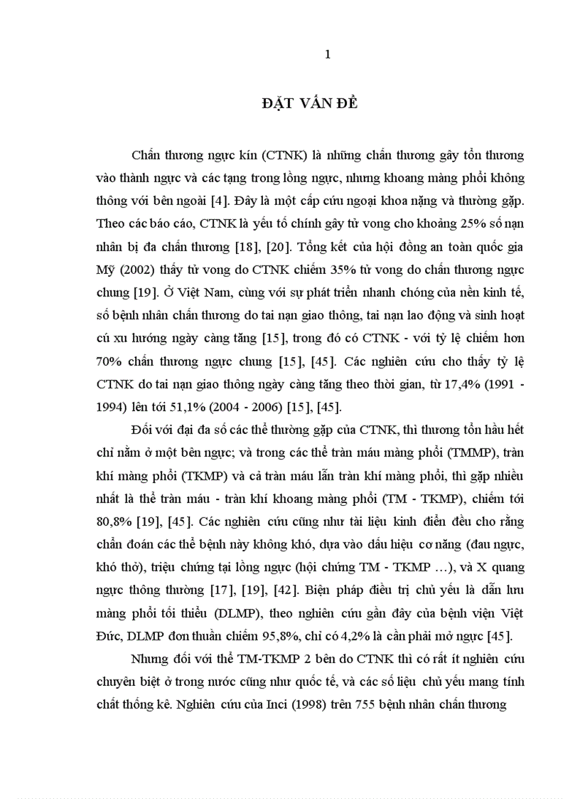image for page Nghiên cứu đặc điểm lâm sàng cận lâm sàng và kết quả điều trị tràn máu tràn khí màng phổi hai bên trong chấn thương ngực kín 1