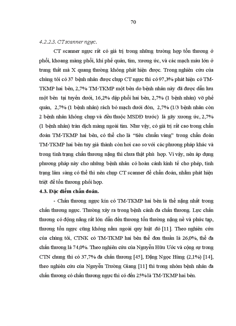 image for page Nghiên cứu đặc điểm lâm sàng cận lâm sàng và kết quả điều trị tràn máu tràn khí màng phổi hai bên trong chấn thương ngực kín 1