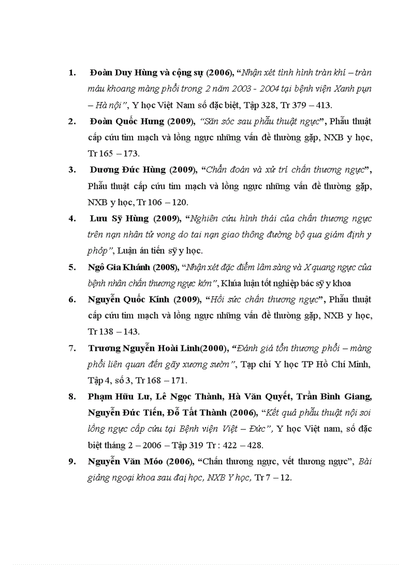 image for page Nghiên cứu đặc điểm lâm sàng cận lâm sàng và kết quả điều trị tràn máu tràn khí màng phổi hai bên trong chấn thương ngực kín 1