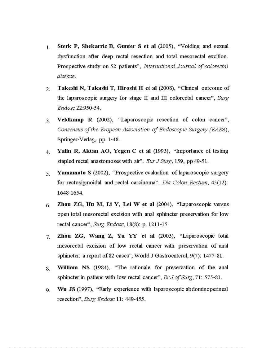 image for page Đánh giá kết quả của phẫu thuật nội soi trong điều trị ung thư trực tràng tại bệnh viện Việt Đức từ 2003 2008