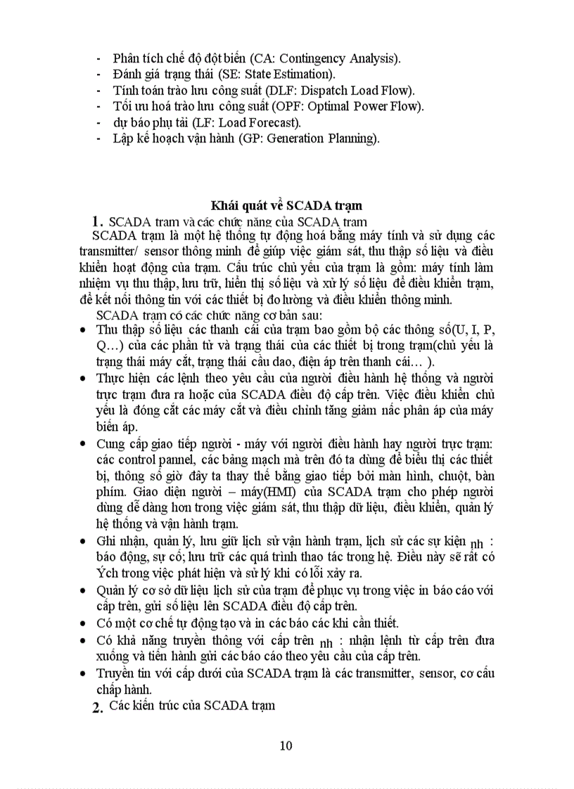image for page Phần cứng và phần mềm của hệ SCADA