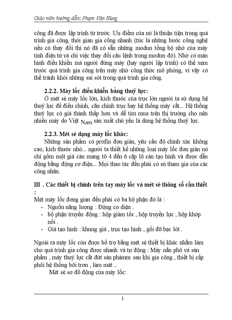 image for page Tính toán và thiết kế các cụm chi tiết máy lốc công suất động cơ và hộp giảm tốc