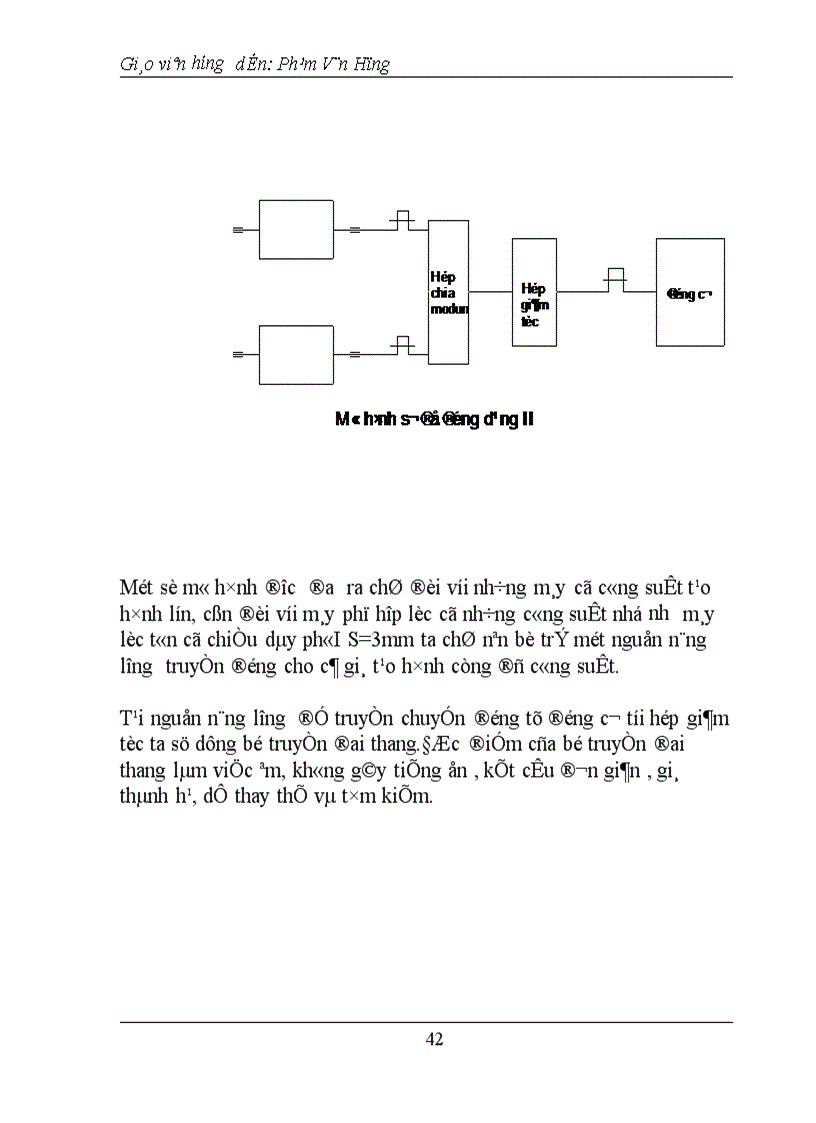 image for page Tính toán và thiết kế các cụm chi tiết máy lốc công suất động cơ và hộp giảm tốc