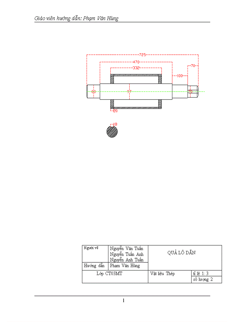 image for page Tính toán và thiết kế các cụm chi tiết máy lốc công suất động cơ và hộp giảm tốc
